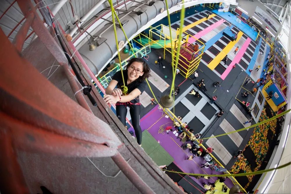 挑战地心引力,福建省全民健身运动会攀岩赛最后一个分站赛